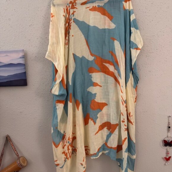 Kimono Boho Veraniego Oversize (Boho Oversized Summer Kimono) - Picture 4 of 9
